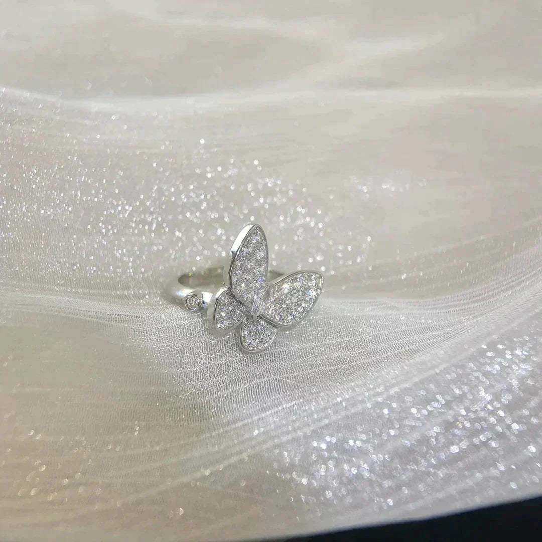 [Glimmer]BUTTERFLY DIAMOND RING