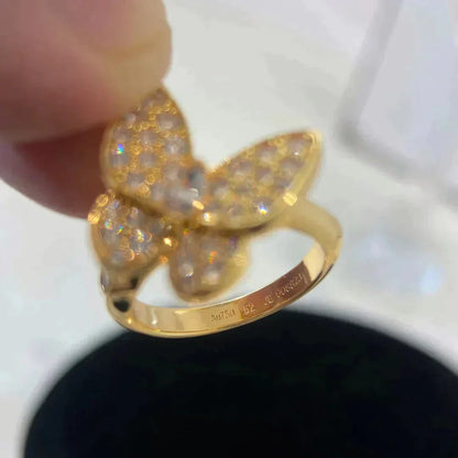 [Glimmer]BUTTERFLY DIAMOND RING