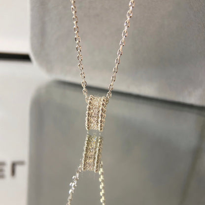 [Glimmer]PERLEE DIAMOND NECKLACE