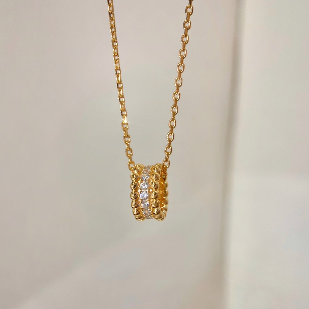 [Glimmer]PERLEE DIAMOND NECKLACE