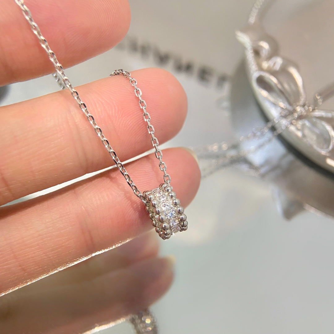 [Glimmer]PERLEE DIAMOND NECKLACE