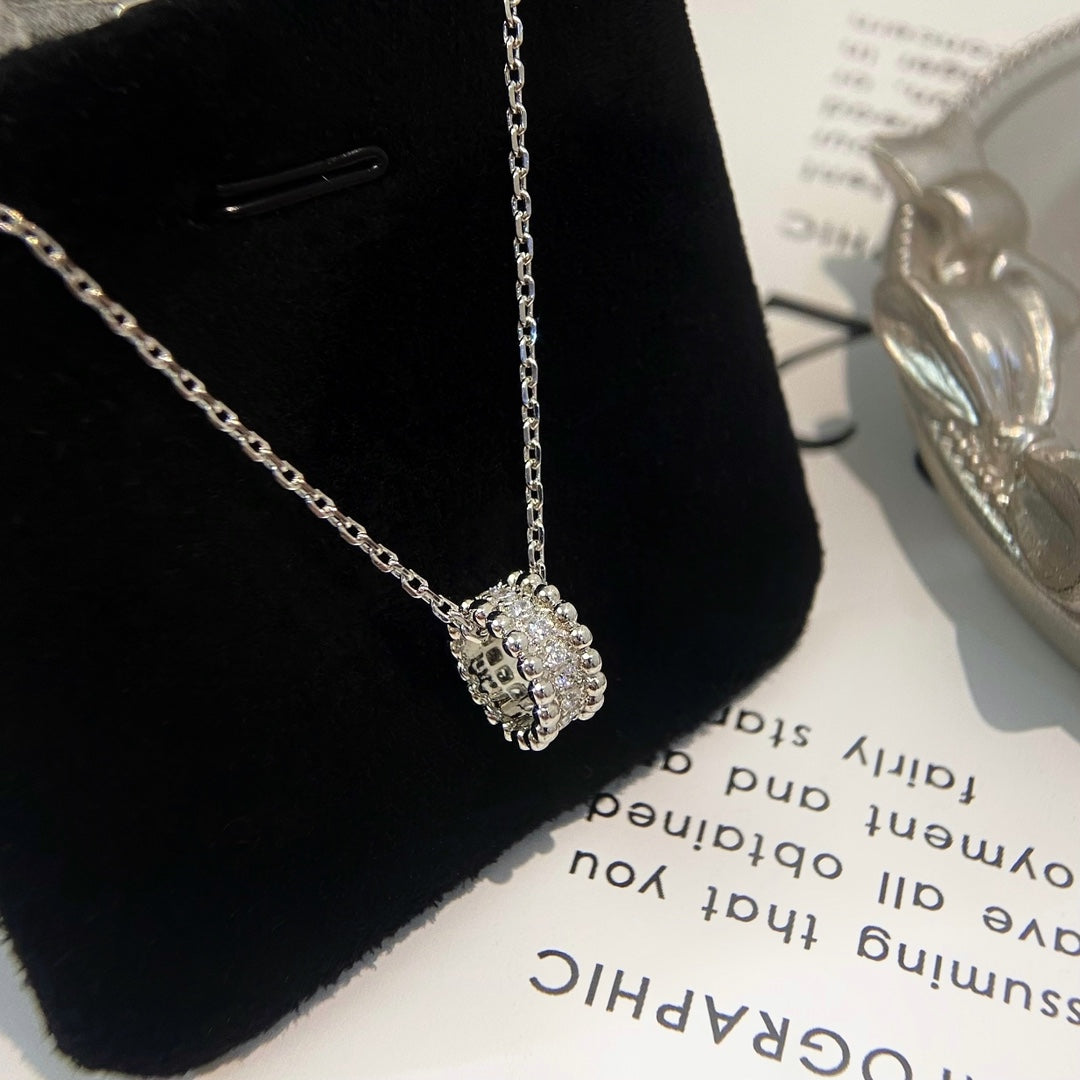 [Glimmer]PERLEE DIAMOND NECKLACE
