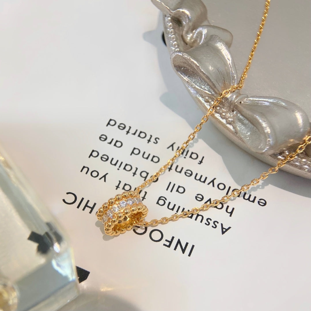 [Glimmer]PERLEE DIAMOND NECKLACE