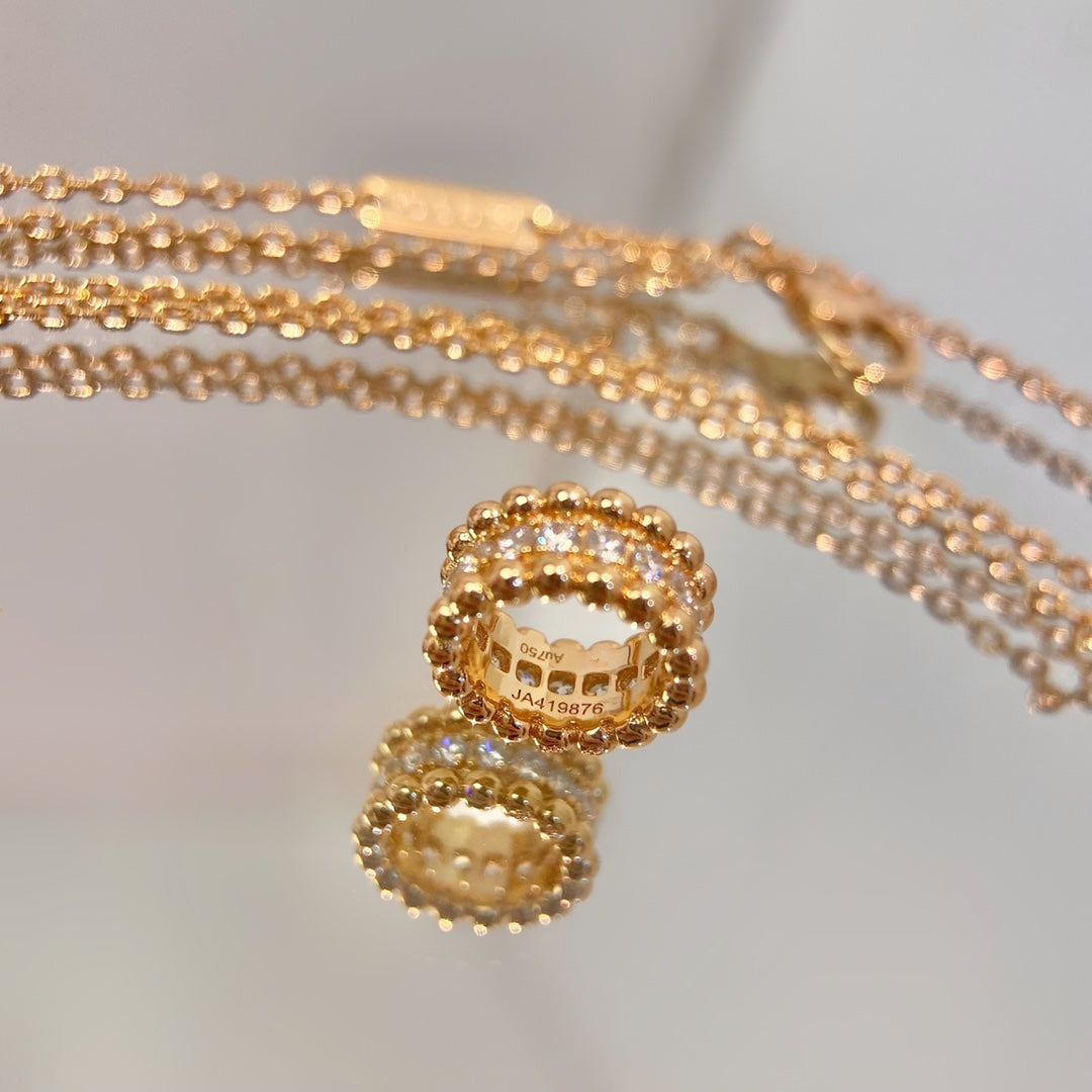 [Glimmer]PERLEE DIAMOND NECKLACE