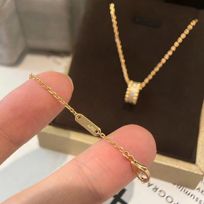 [Glimmer]PERLEE DIAMOND NECKLACE