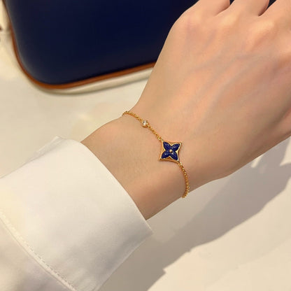 [Glimmer]COLOR STAR PINK GOLD DIAMOND BRACELET