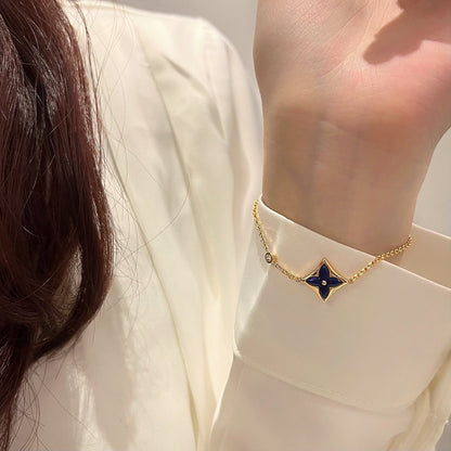 [Glimmer]COLOR STAR PINK GOLD DIAMOND BRACELET