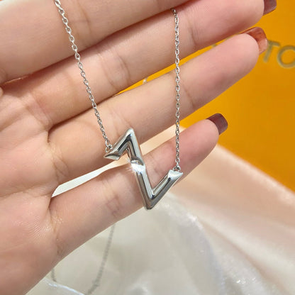 [Glimmer]VOLTE UPSIDE DOWN NECKLACE