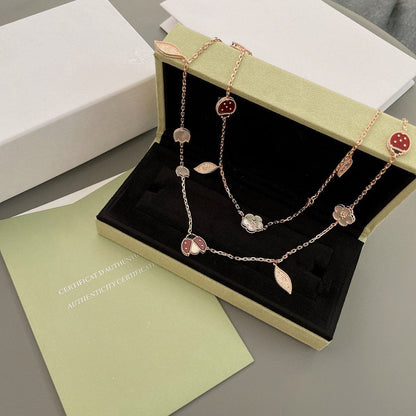 [Glimmer]LUCKY SPRING 15 MOTIFS Glimmer GOLD NECKLACE