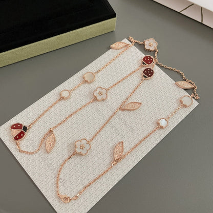 [Glimmer]LUCKY SPRING 15 MOTIFS Glimmer GOLD NECKLACE