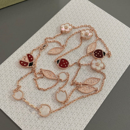 [Glimmer]LUCKY SPRING 15 MOTIFS Glimmer GOLD NECKLACE