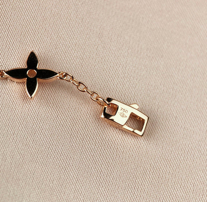 [Glimmer]STAR AND SUN 7 MOTIFS GOLD BRACELET
