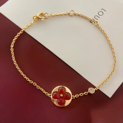 [Glimmer]SUN PEDANT CARNELIAN BRACELET