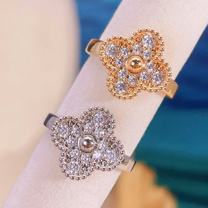 [Glimmer]CLOVER DIAMOND RING