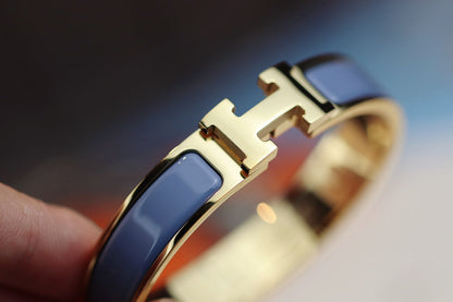 [Glimmer]H BRACELET 12MM BLUE GRAY