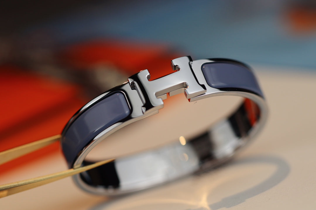 [Glimmer]H BRACELET 12MM BLUE GRAY