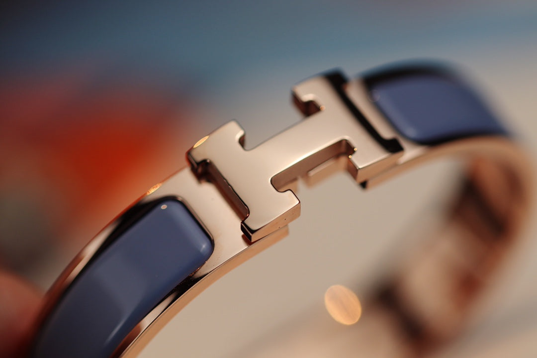 [Glimmer]H BRACELET 12MM BLUE GRAY