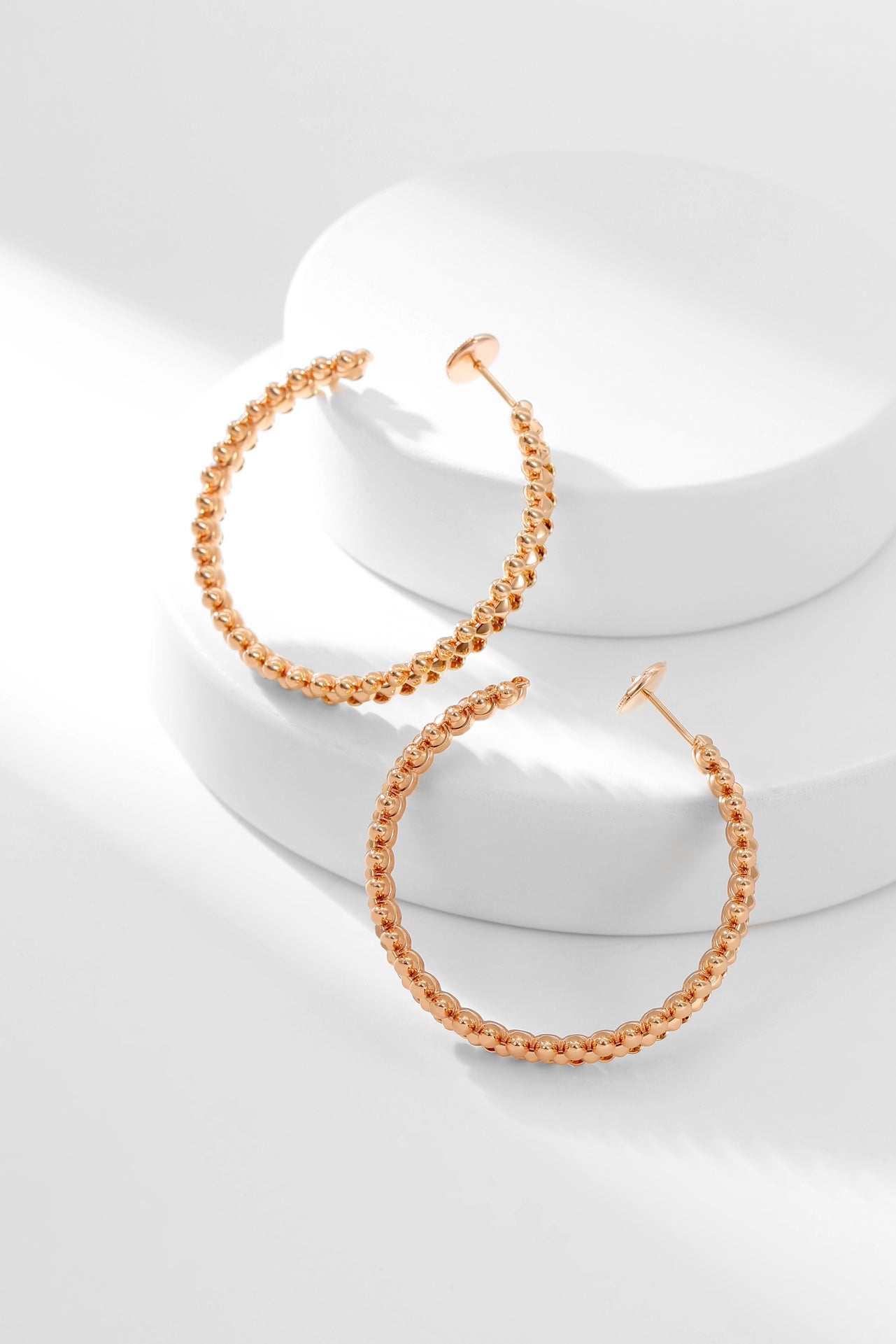 [Glimmer]CLASH HOOP EARRINGS