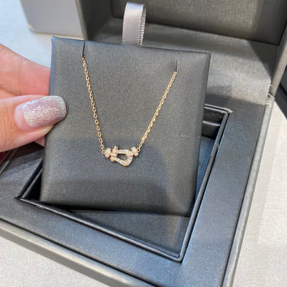 [Glimmer]FORCE 10 DIAMOND PINK GOLD NECKLACE MINI MODEL