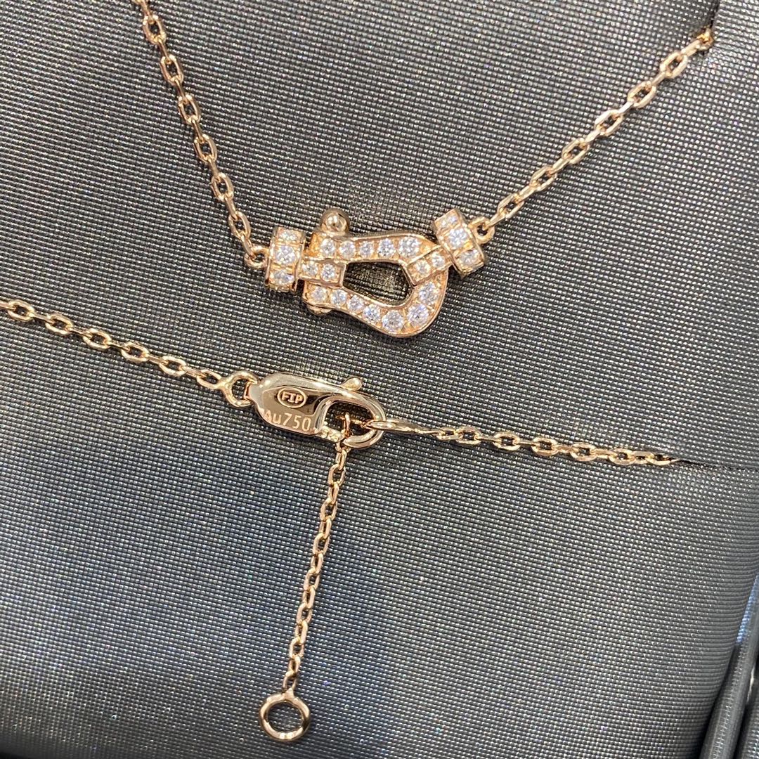 [Glimmer]FORCE 10 DIAMOND PINK GOLD NECKLACE MINI MODEL