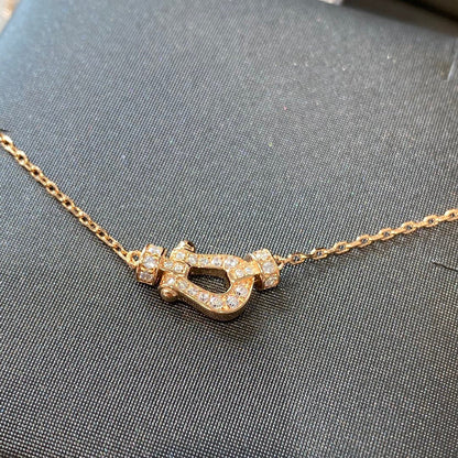 [Glimmer]FORCE 10 DIAMOND PINK GOLD NECKLACE MINI MODEL