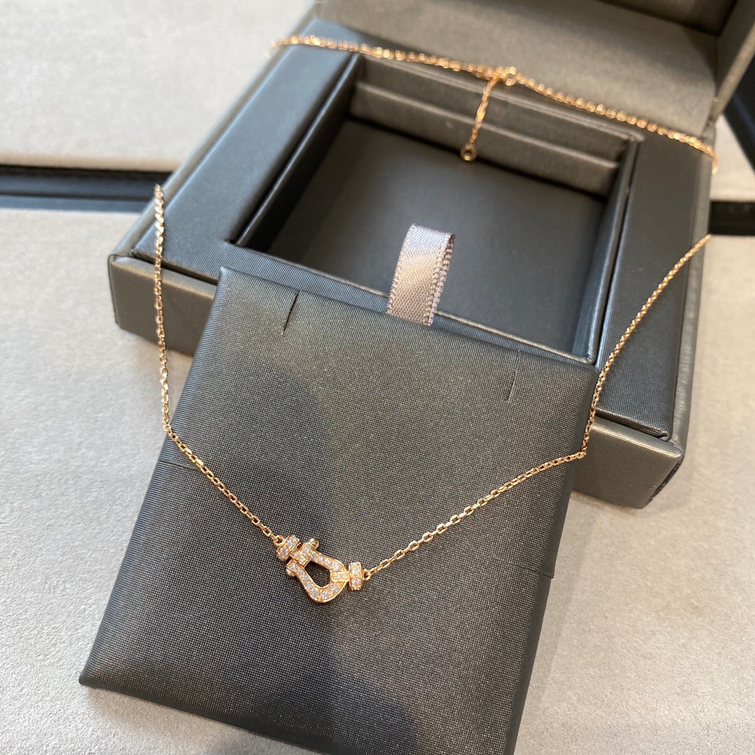 [Glimmer]FORCE 10 DIAMOND PINK GOLD NECKLACE MINI MODEL