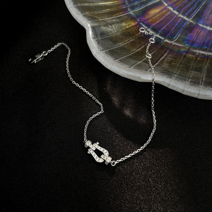 [Glimmer]FORCE 10 FULL DIAMOND BUCKLE CHAIN LINK MINI MODEL