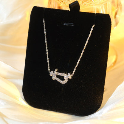 [Glimmer]FORCE 10 DIAMOND SILVER NECKLACE MINI MODEL