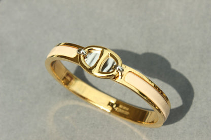 [Glimmer]CLIC CHAINE GOLD BRACELET