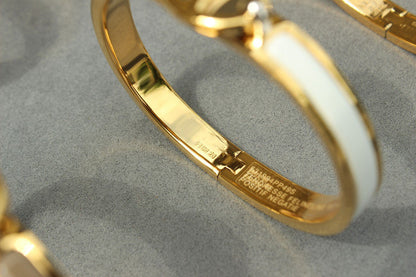 [Glimmer]CLIC CHAINE GOLD BRACELET