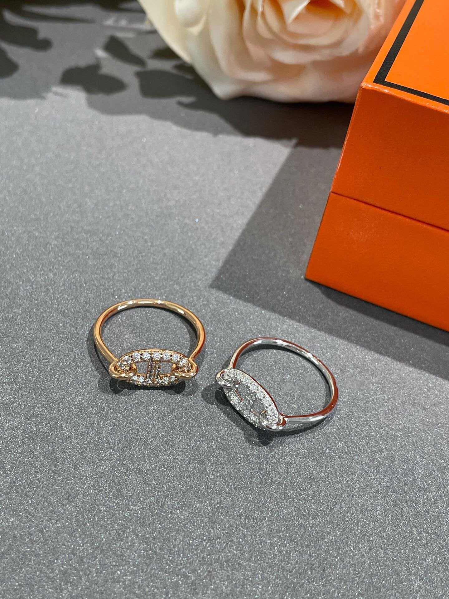 [Glimmer]RONDE SMALL DIAMOND RING