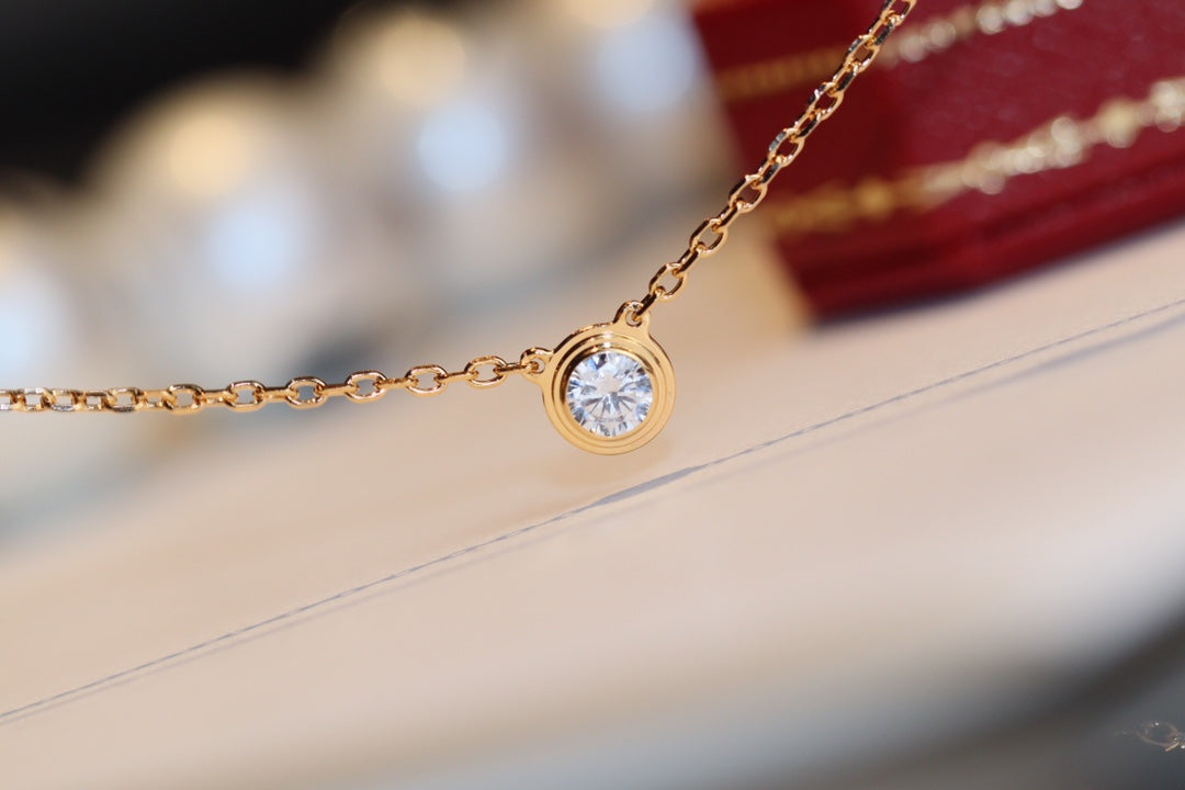 [Glimmer]DAMOUR DIAMOND NECKLACE