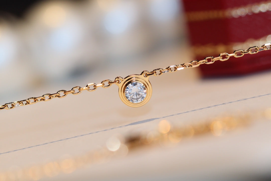 [Glimmer]DAMOUR DIAMOND NECKLACE