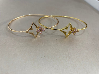 [Glimmer]Pink Diamond Bracelet