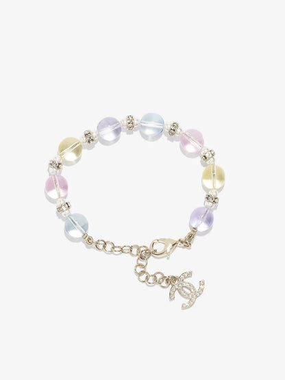[Glimmer]Colorful Transparent Resin Bracelet