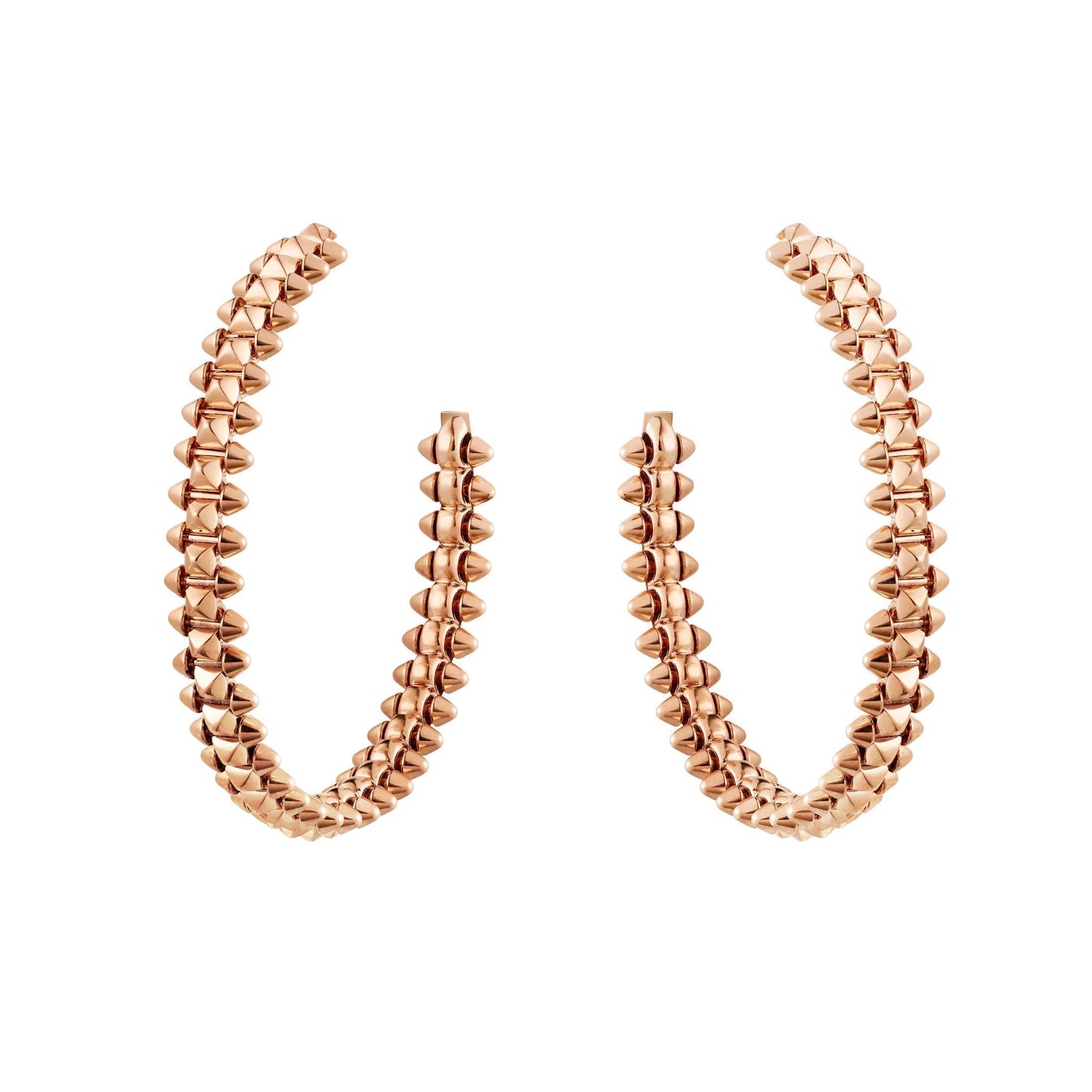 [Glimmer]CLASH LARGE HOOP EARRINGS