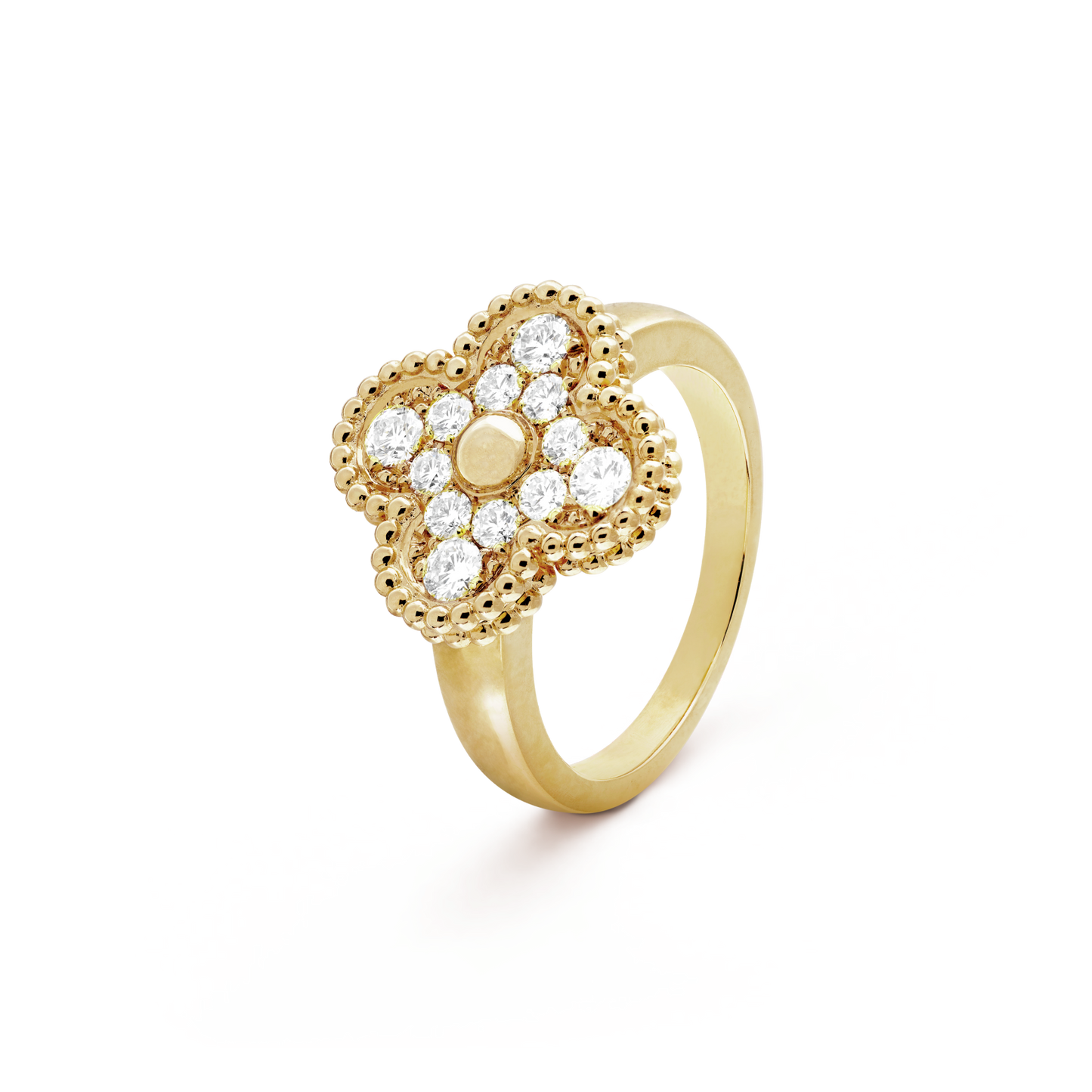 [Glimmer]CLOVER DIAMOND RING