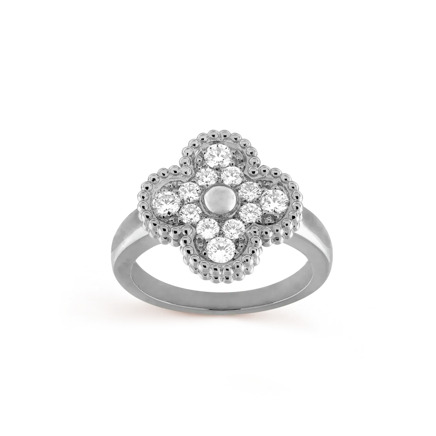 [Glimmer]CLOVER DIAMOND RING