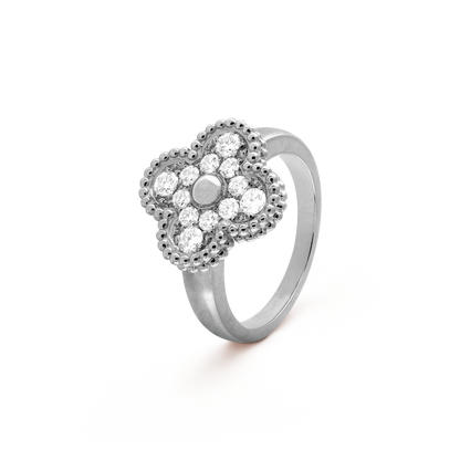 [Glimmer]CLOVER DIAMOND RING