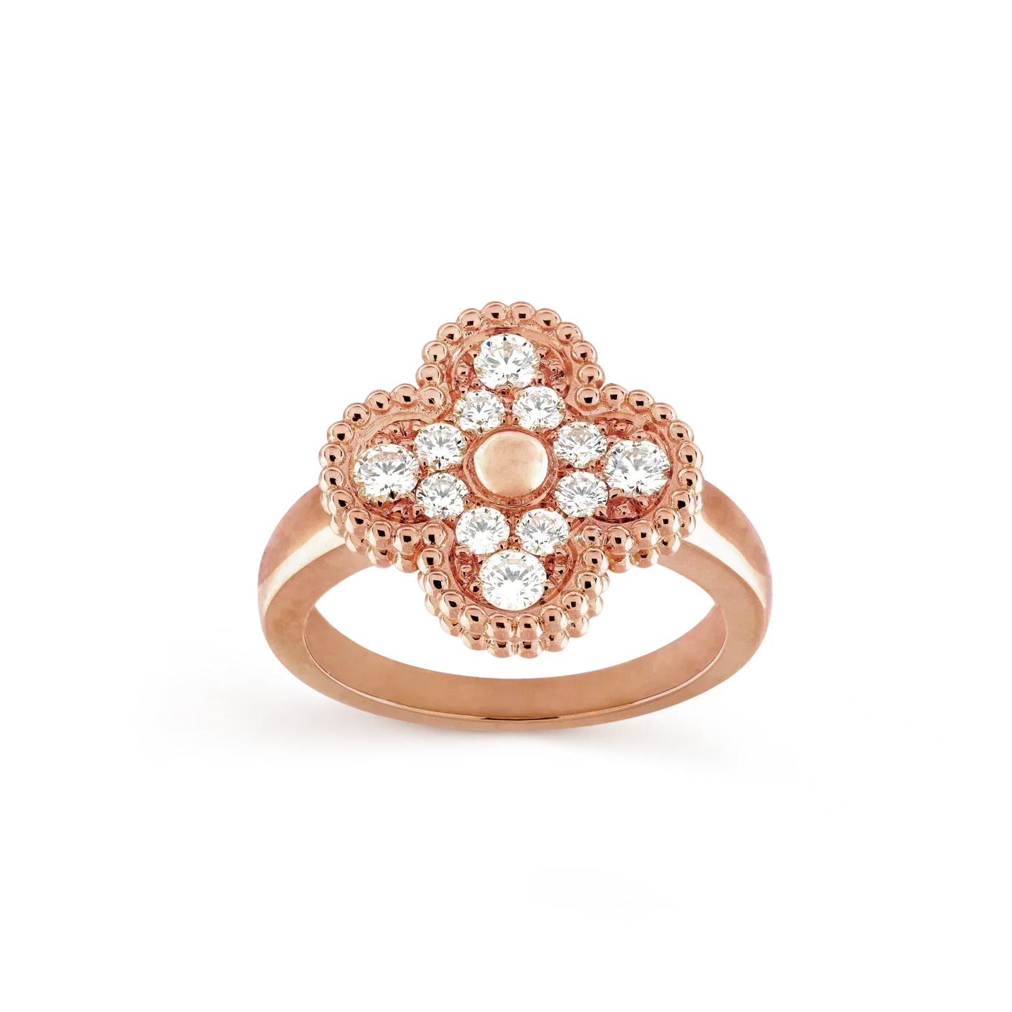 [Glimmer]CLOVER DIAMOND RING