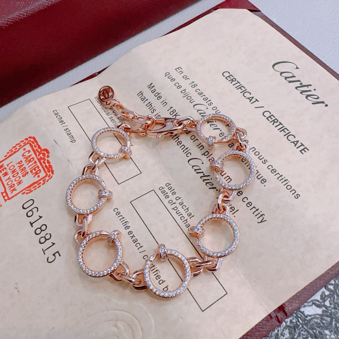 [Glimmer Jewelry] LOVE&JUSTE BRACELET DIAMONDS