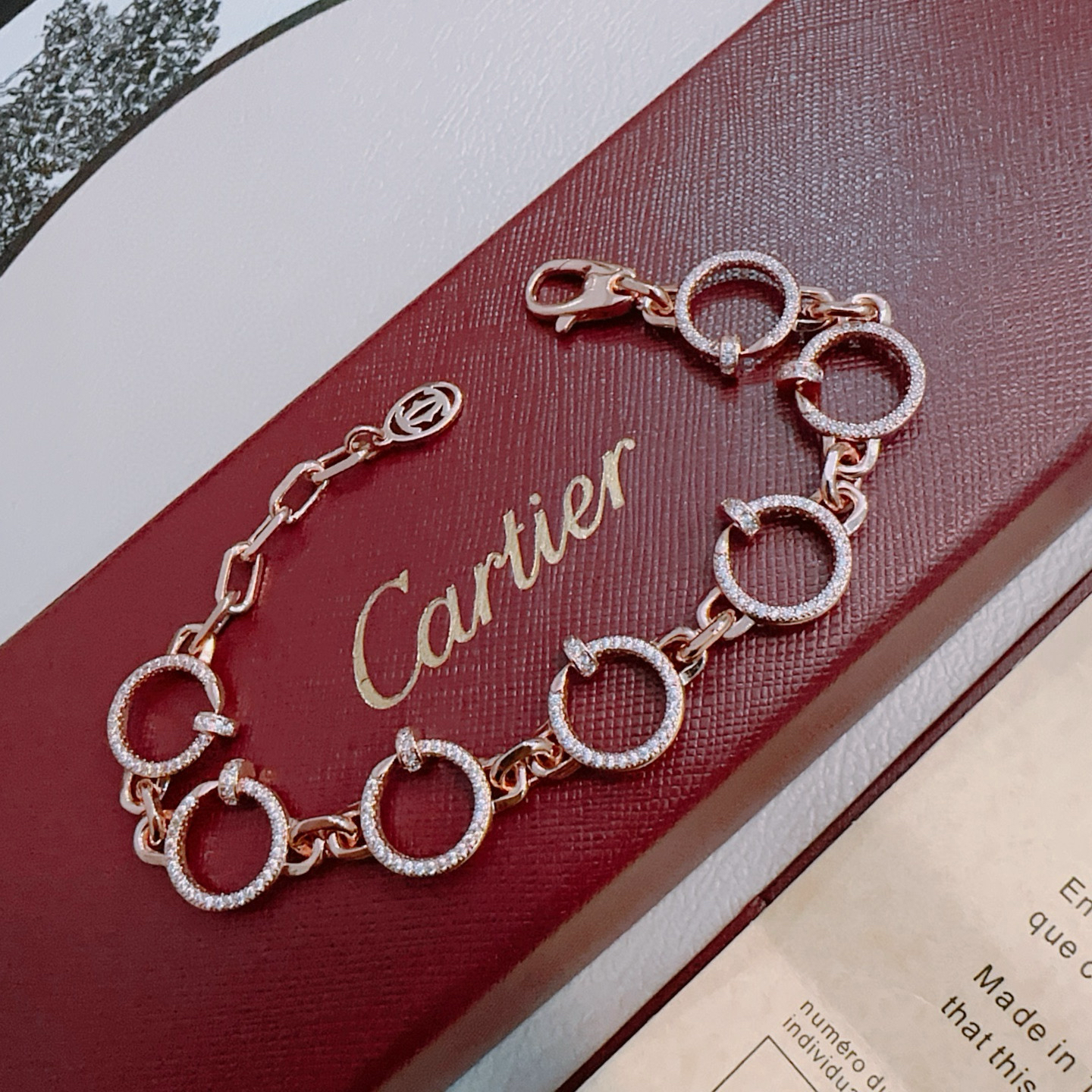 [Glimmer Jewelry] LOVE&JUSTE BRACELET DIAMONDS