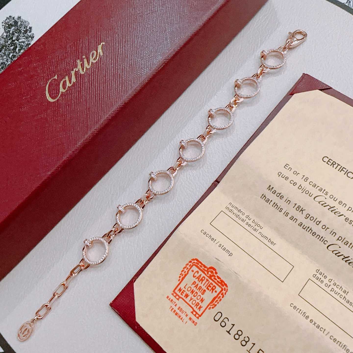[Glimmer Jewelry] LOVE&JUSTE BRACELET DIAMONDS