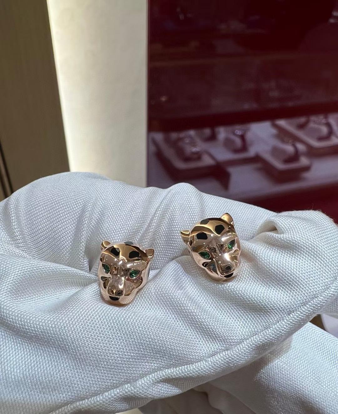[?Glimmer]CHRRTAH-PRINT STUD EARRINGS, THREE COLORS