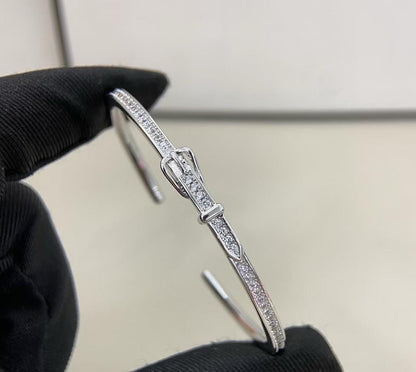 [?Glimmer]DIAMOND-ENCRUSTED BRACELET THREE COLORS
