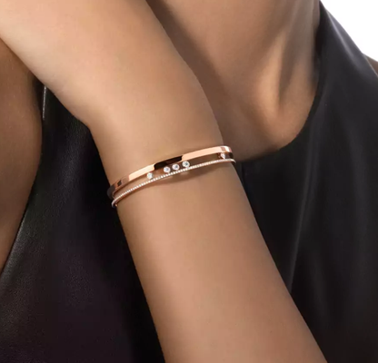 [Glimmer]M Roman Diamond Bracelet