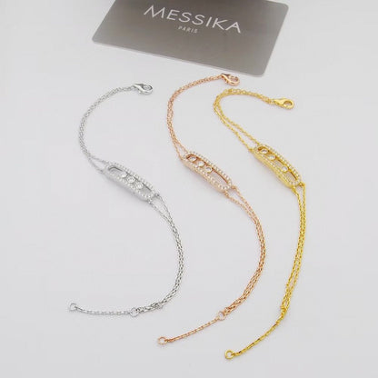 [Glimmer] Move Classique pavé bracelet