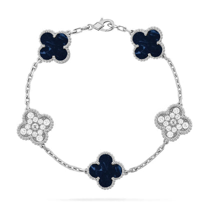 [Glimmer]CLOVER 5 MOTIF PIETERSITE BRACELET COLLECTION