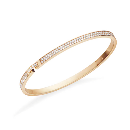 [Glimmer]LIENS VIDENCE DIAMOND PAVED BRACELET