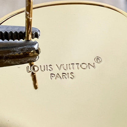 [Glimmer]Gold Paris Stud Earrings
